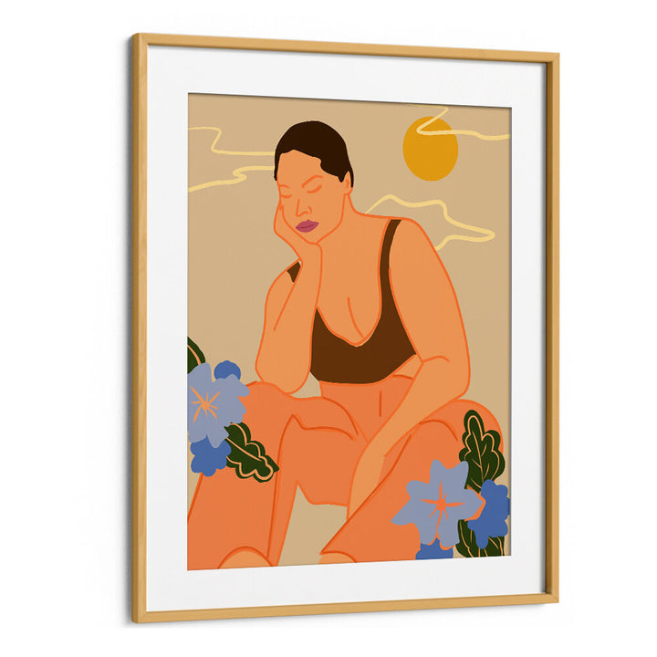 THINKING ABOUT LIFE , PORTRAITS & FIGURATIVE ILLUSTRATIONS