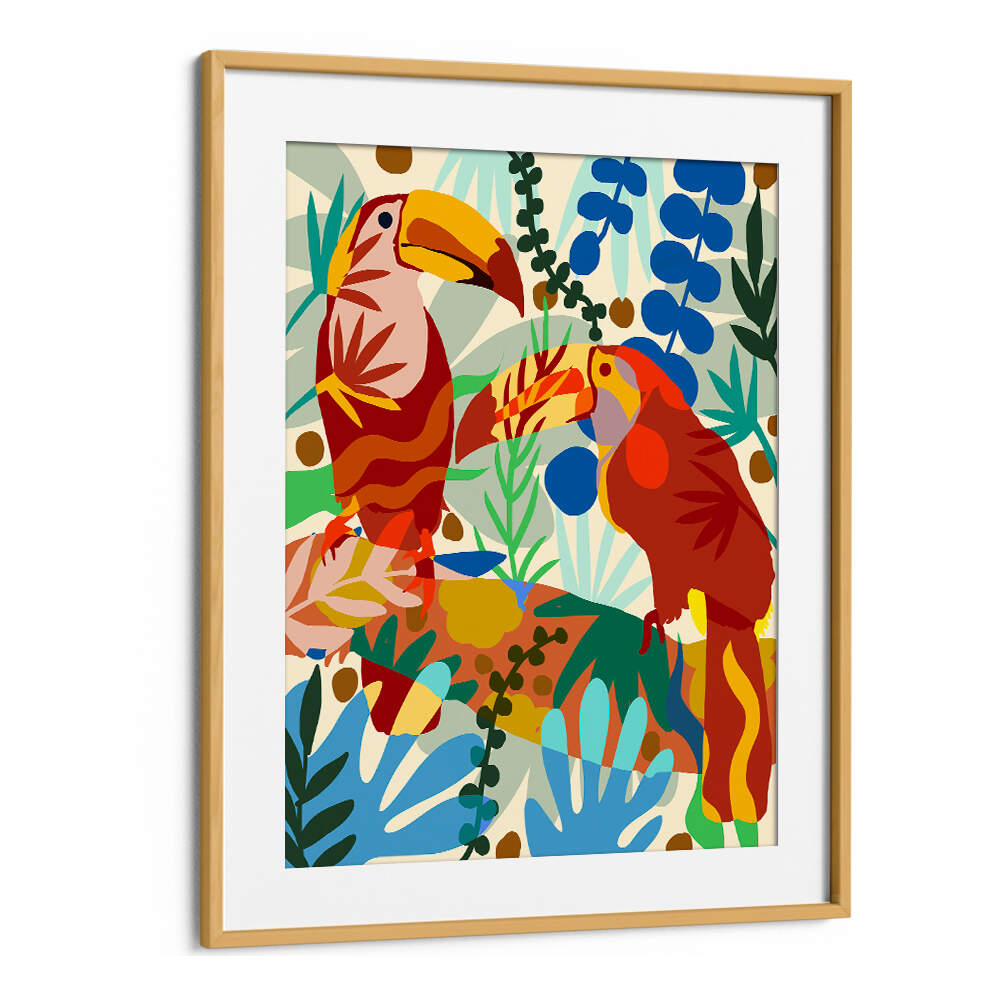 TOUCAN OF MY LOVE , ANIMAL PAINTINGS