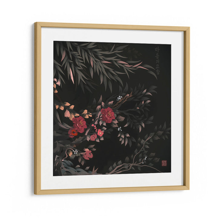 TRANQUILITY OF THE MIND , FLORAL FLOWER PAINTINGS