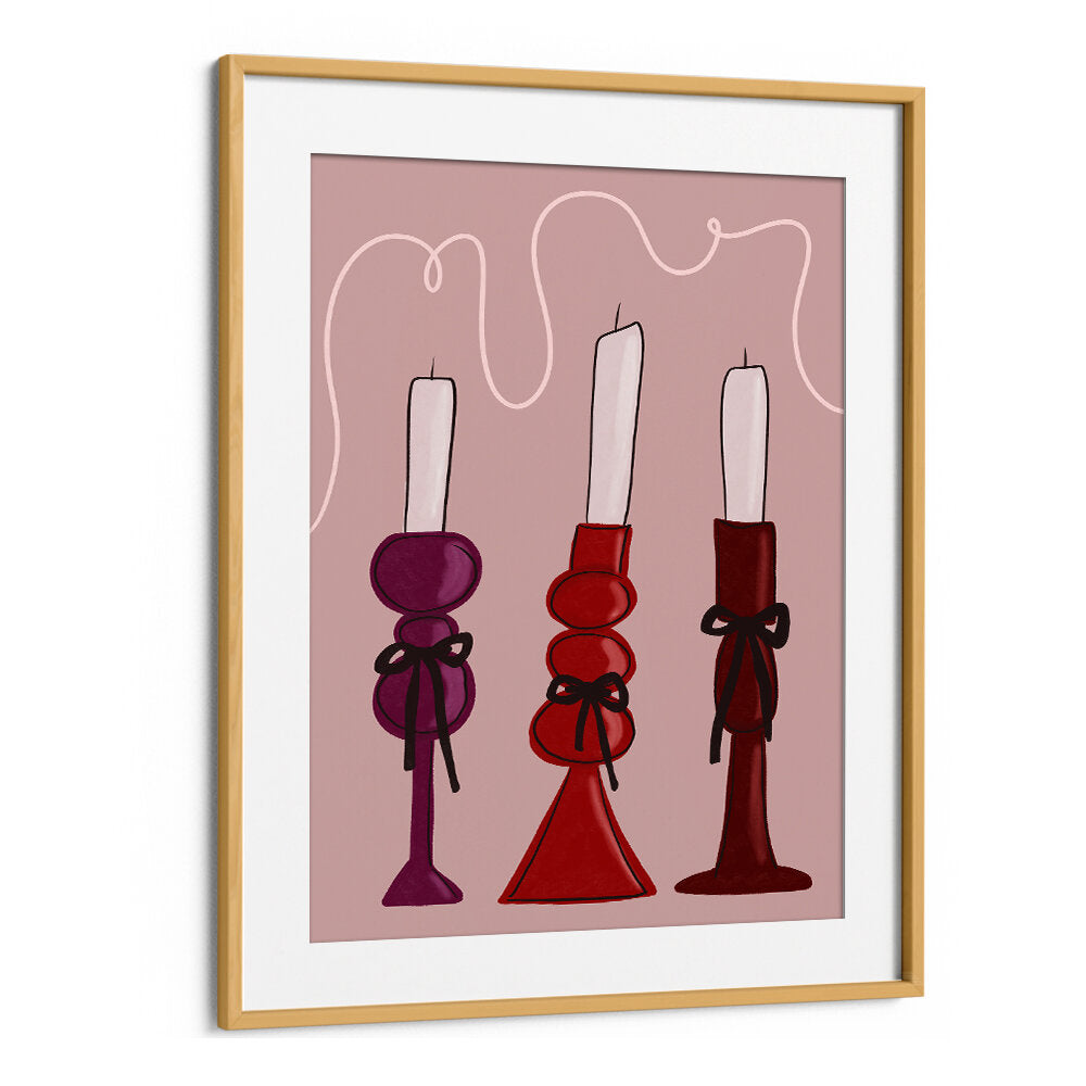 TRIO OF CANDLE , FASHION POSTERS