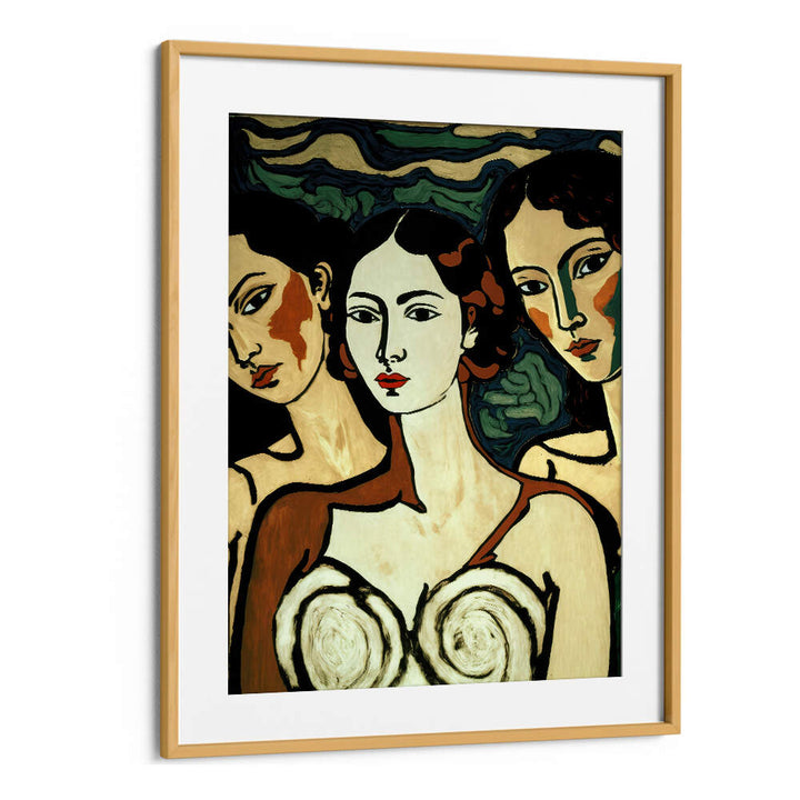 TRIO OF ELEGANCE , PORTRAITS & FIGURATIVE ILLUSTRATIONS