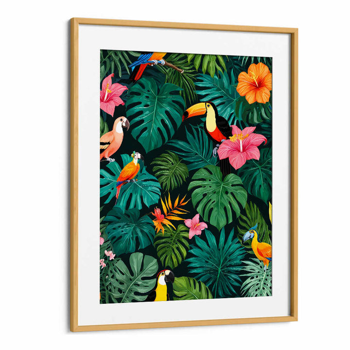 TROPICAL PARADISE , ANIMAL PAINTINGS