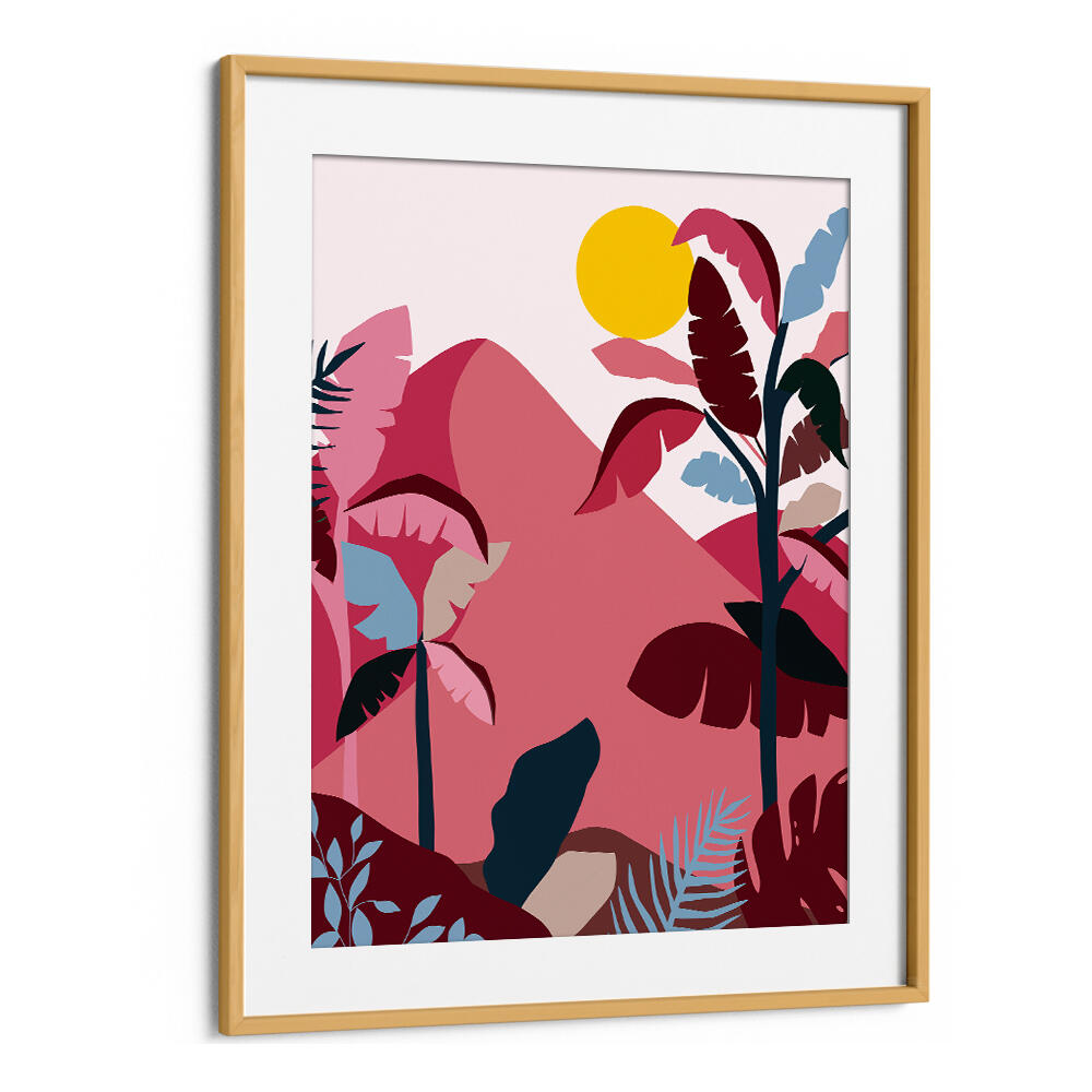 TROPICAL SUNDOWNER , LANDSCAPE PAINTINGS