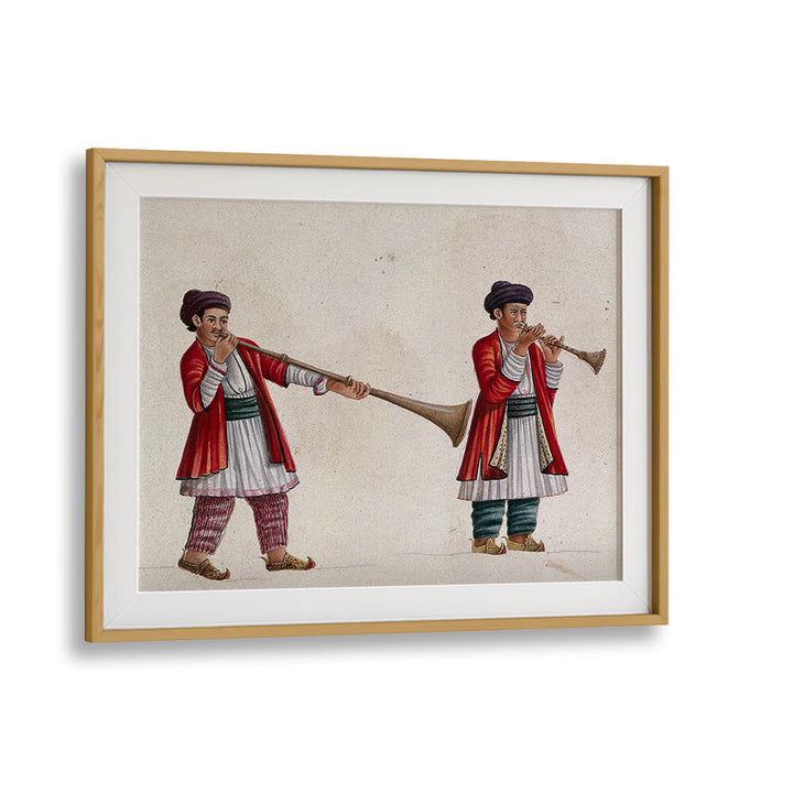 TWO MUSICIANS PLAYING THE SHEHNAI