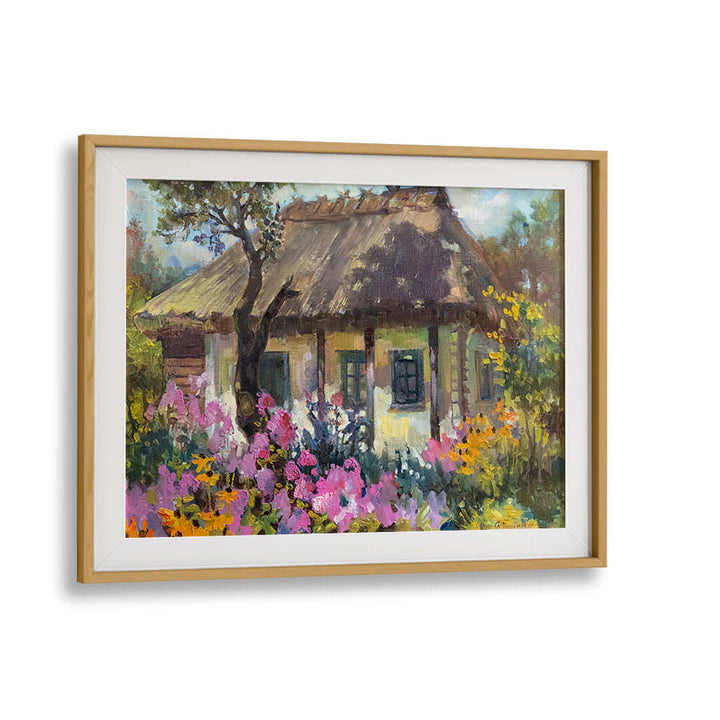 INDIAN HUT ,INDIAN ART PAINTINGS