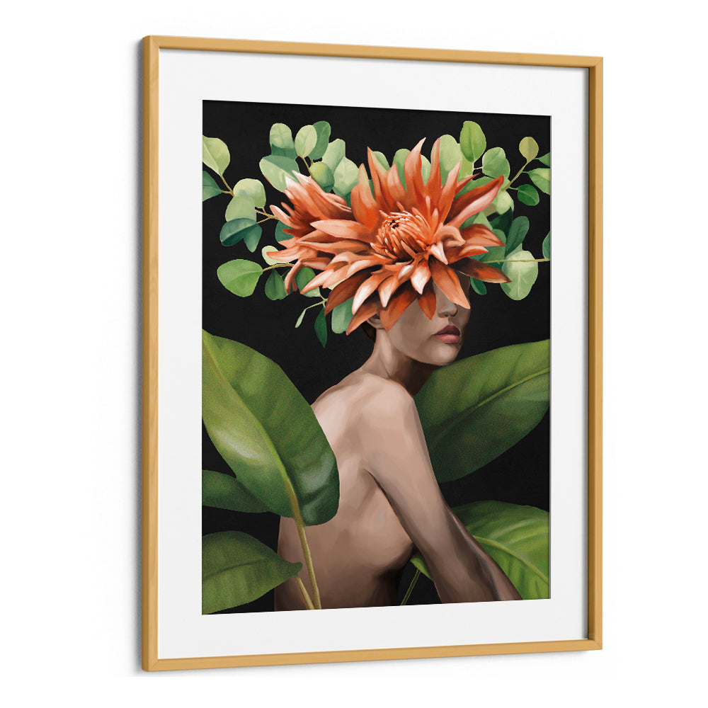 VEILED BY BLOOM, SURREAL ART PRINTS