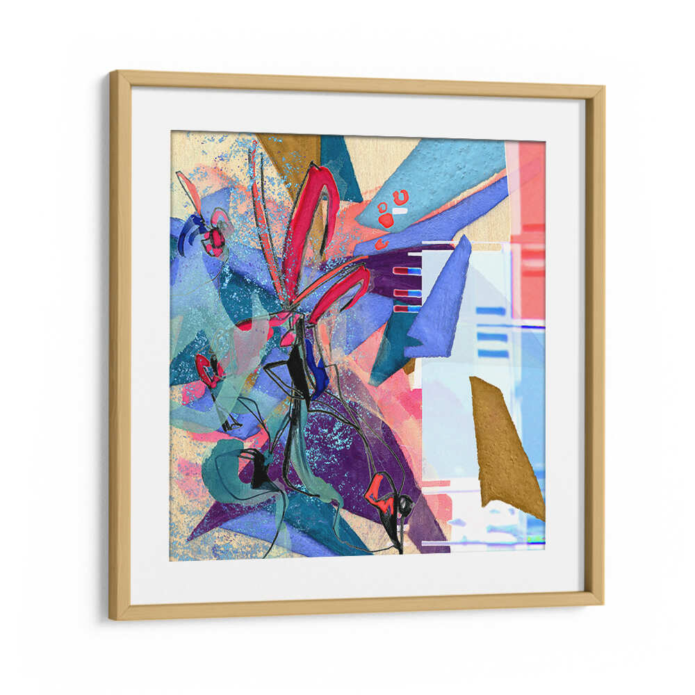 VIBRANT COLORS AND GEOMETRIC SHAPES , ORGANIC FORMS