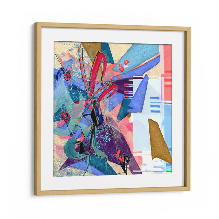 VIBRANT COLORS AND GEOMETRIC SHAPES , ORGANIC FORMS