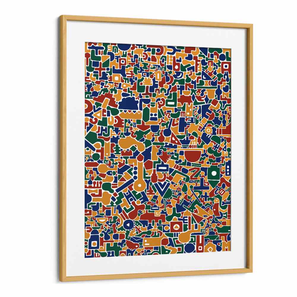 VIBRANT GEOMETRIC PUZZLE