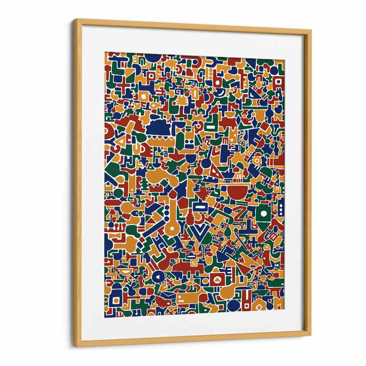 VIBRANT GEOMETRIC PUZZLE