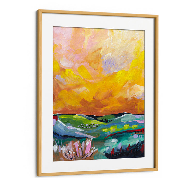 VIBRANT SUNSET LANDSCAPE