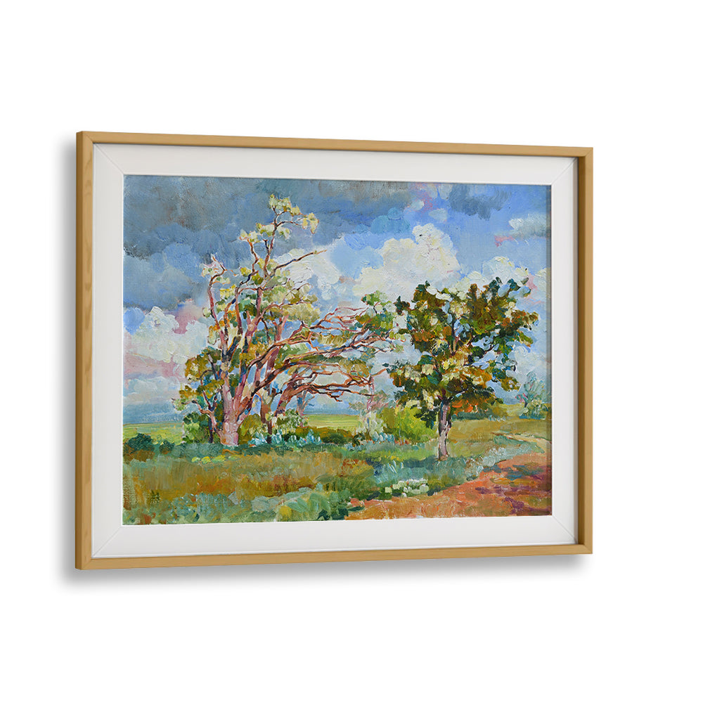 VIBRANT TREES RURAL LANDSCAPE