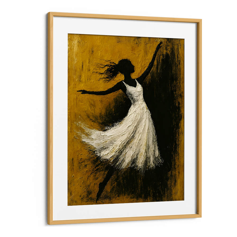 WALTZ OF THE WHITE VEIL , EXPRESSIONISM PAINTINGS