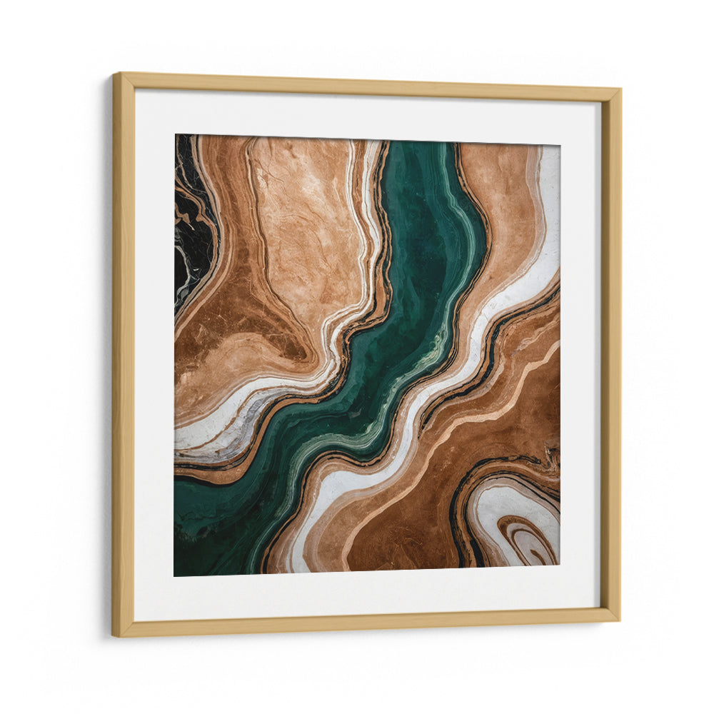 WAVY PATTERNS IN EARTH, ABSTRACT PAINTINGS showcase stunning organic designs, perfect for elegant home décor.