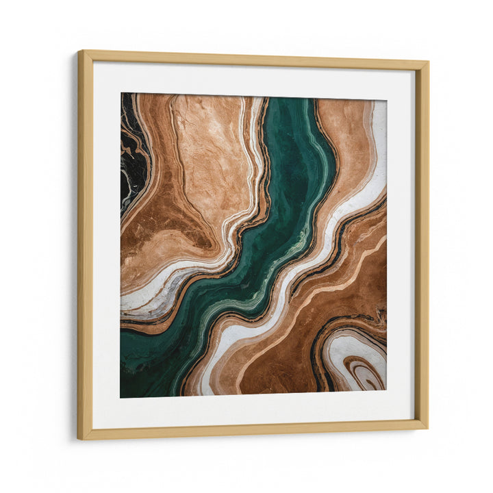 WAVY PATTERNS IN EARTH, ABSTRACT PAINTINGS showcase stunning organic designs, perfect for elegant home décor.