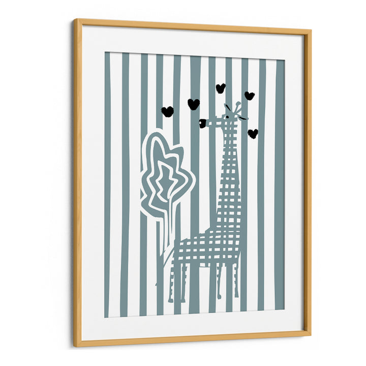 WHIMSICAL GIRAFFE AND HEARTS