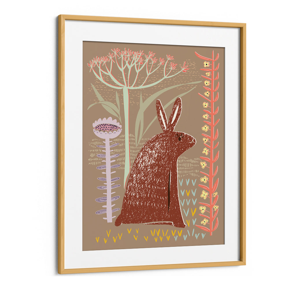 WHIMSICAL WOODLAND RABBIT
