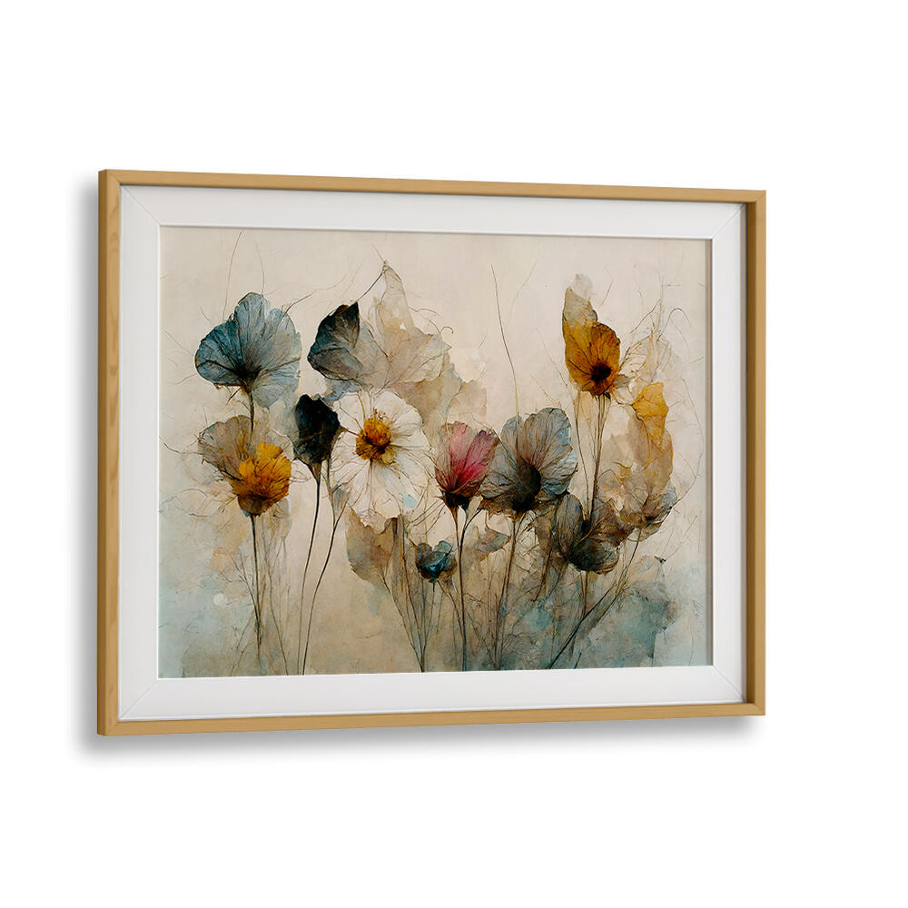 WHISPERING BLOOMS V , FLORAL FLOWER PAINTINGS