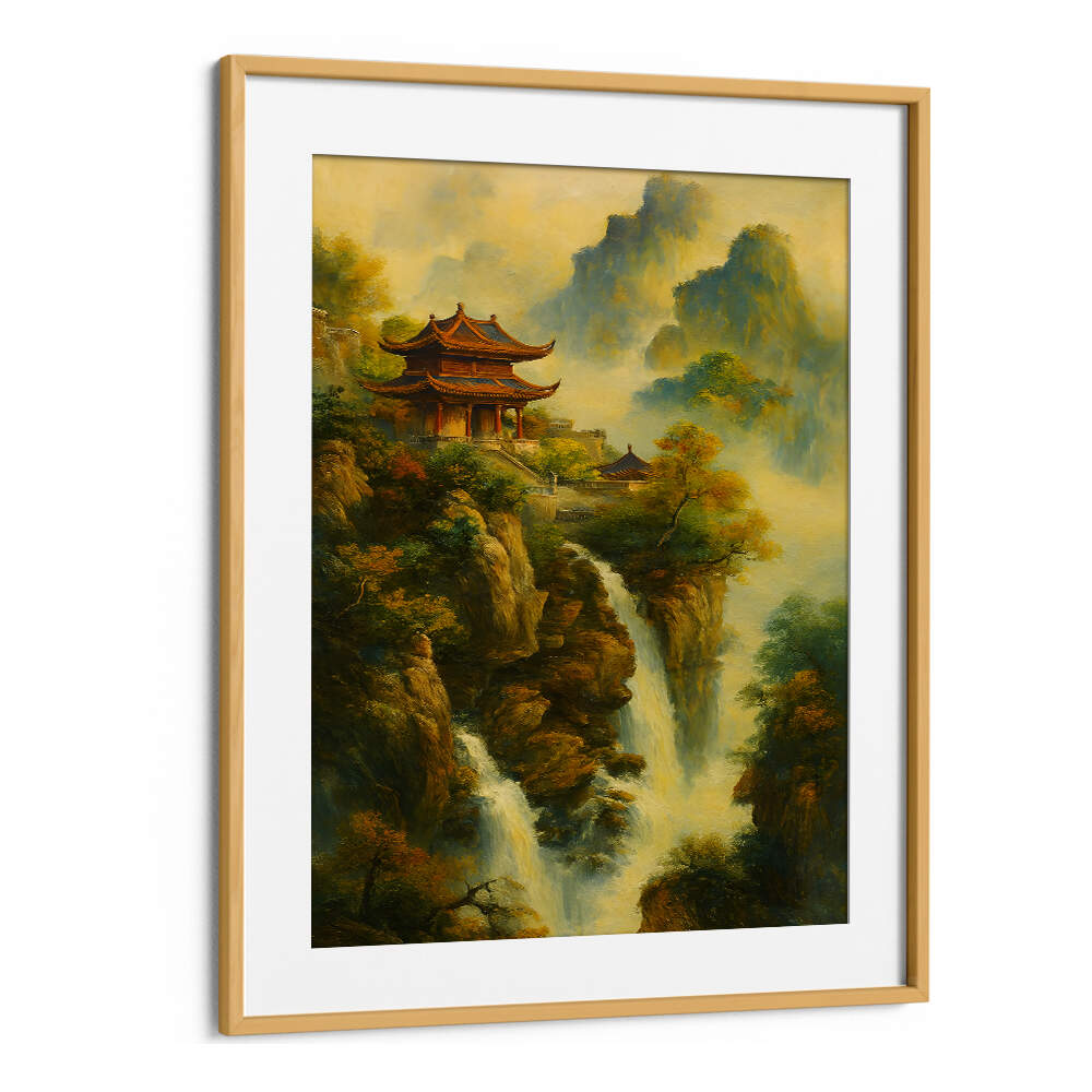 WHISPERS OF THE SACRED PEAK , EXPRESSIONISM PAINTINGS