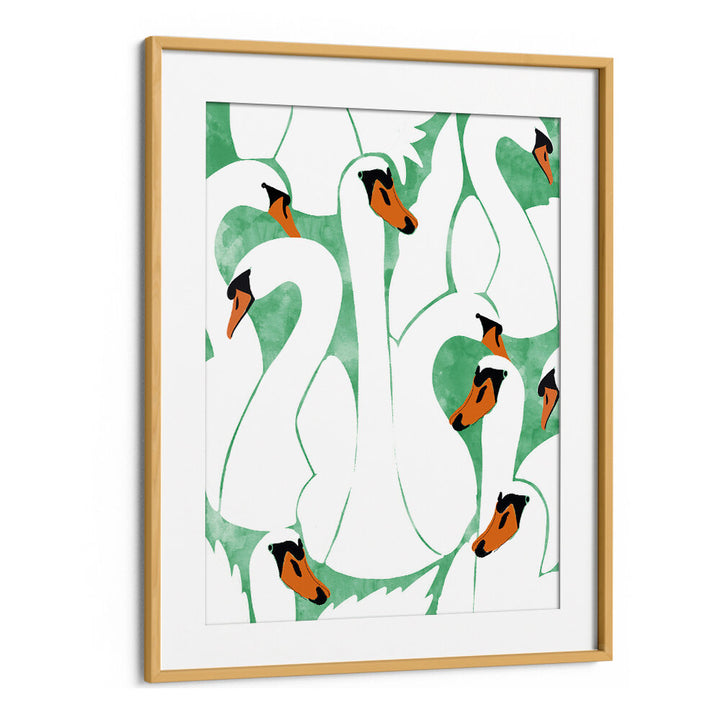 WHITE CALM , ANIMAL PAINTINGS