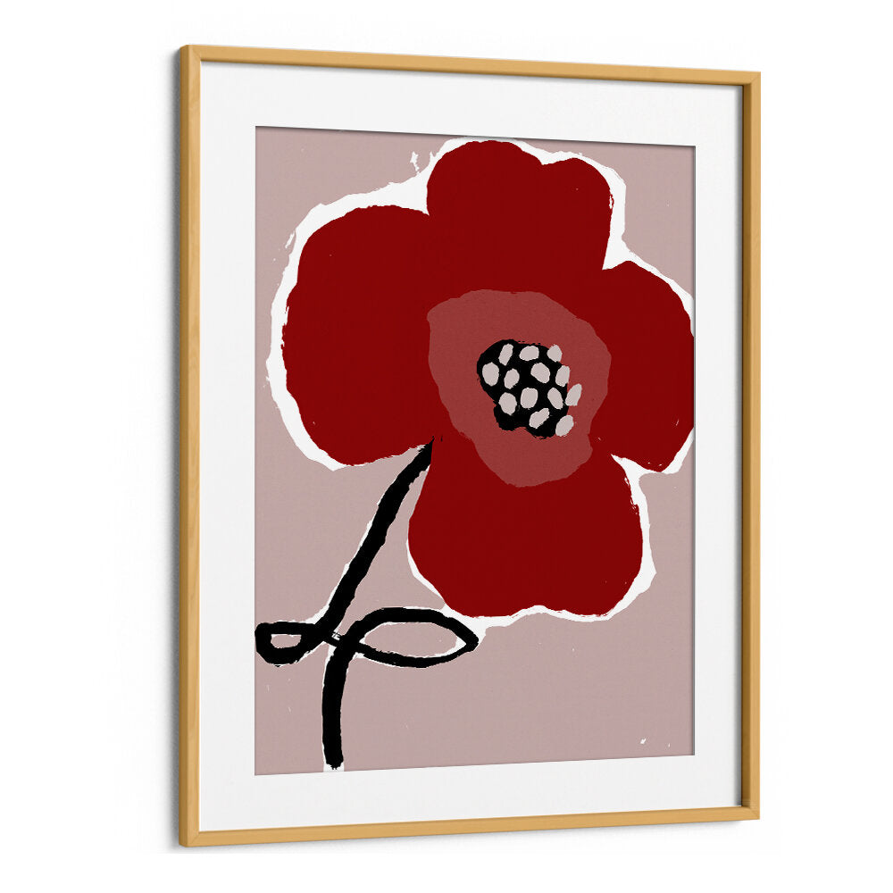 WILD POPPY , FLORAL FLOWER PAINTINGS