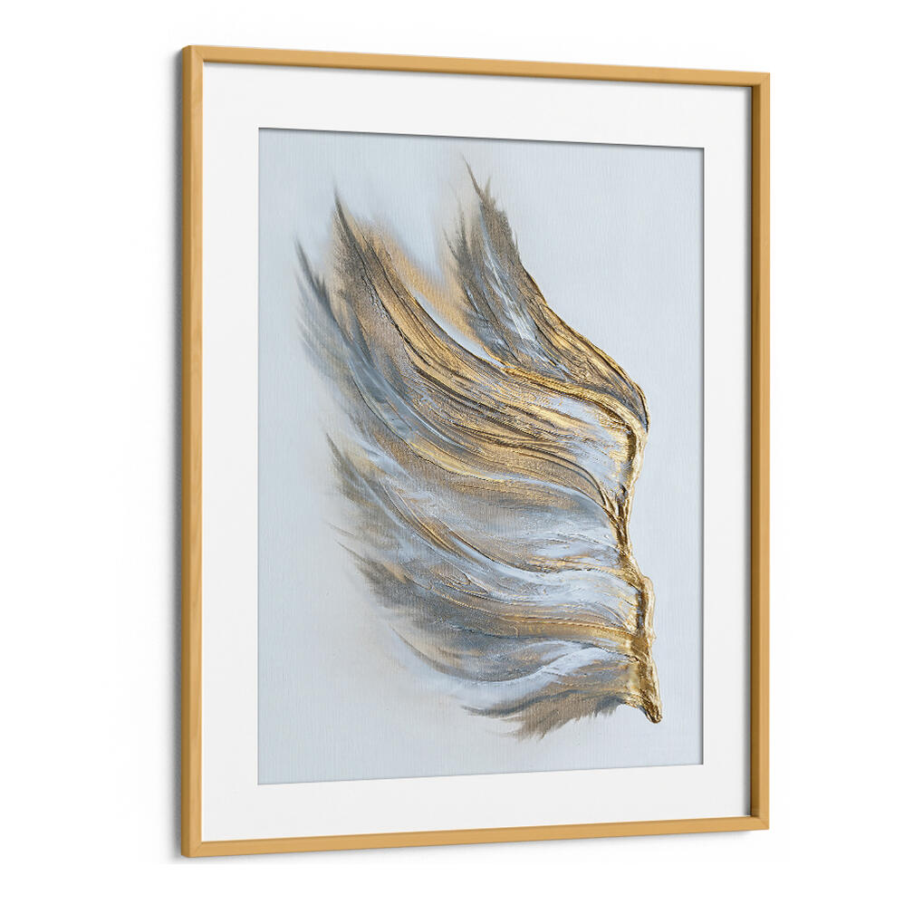 WING IN GOLD AND WHITE , FASHION POSTERS