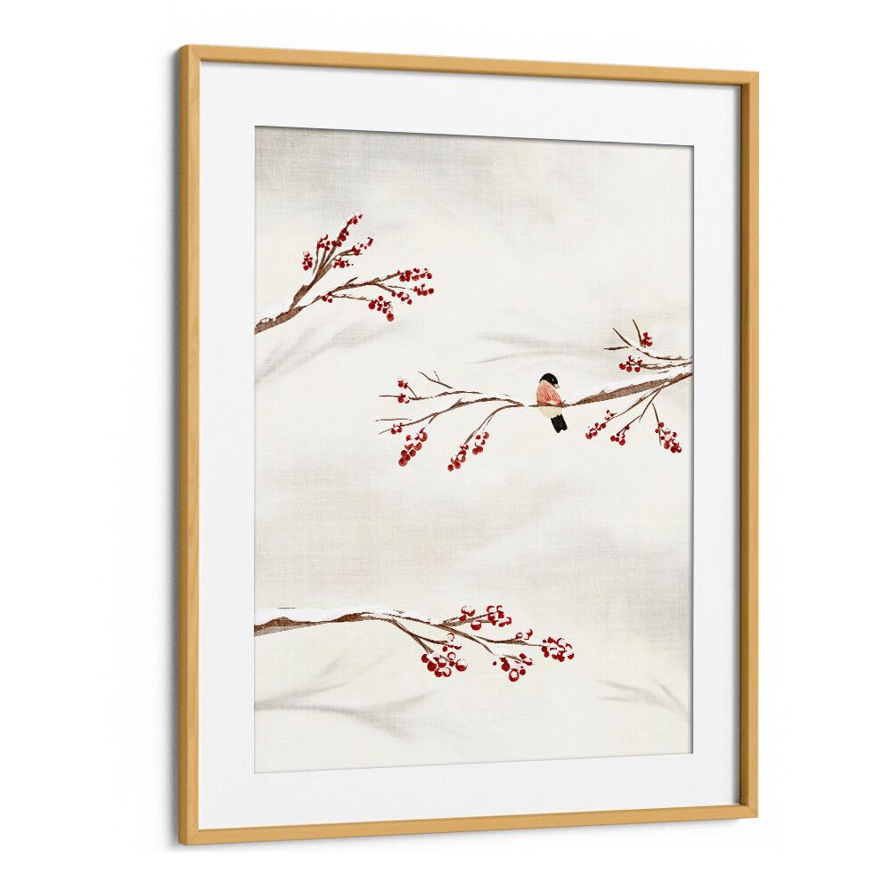 WINTER BIRD WITH BERRIES