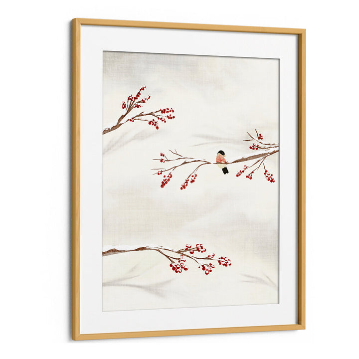 WINTER BIRD WITH BERRIES