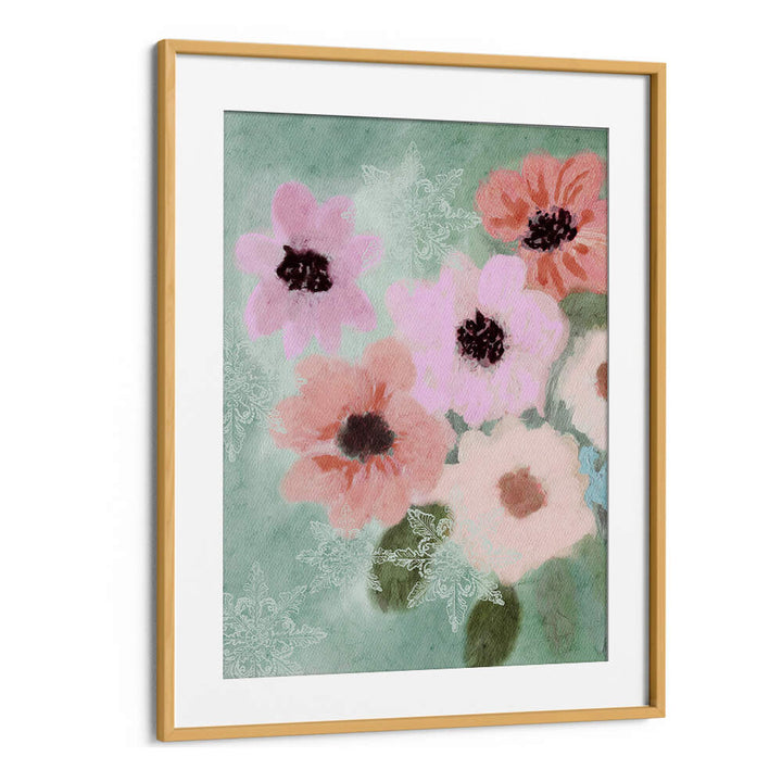 WINTER BLOSSOMS , FLORAL FLOWER PAINTINGS