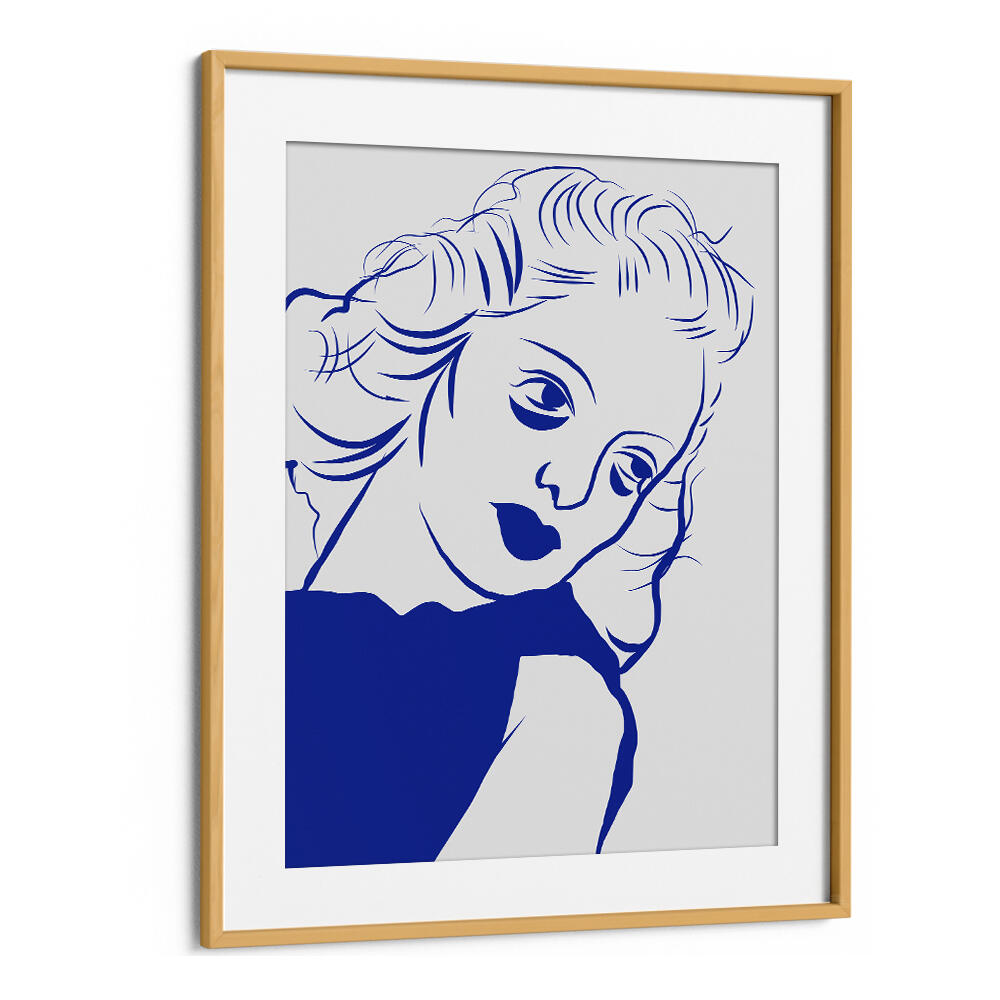 WOMAN FACE , PORTRAITS & FIGURATIVE ILLUSTRATIONS