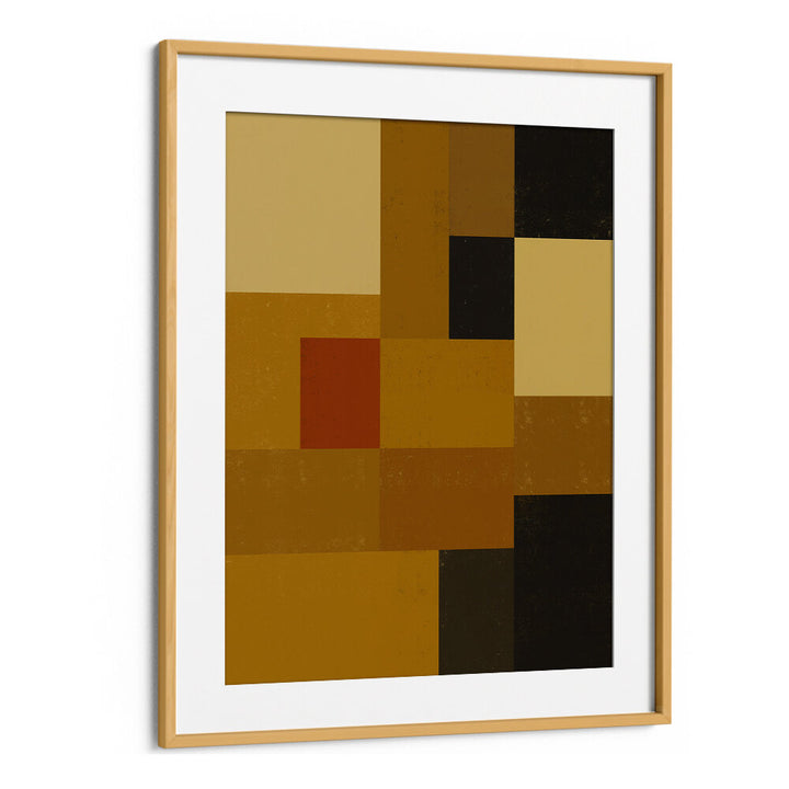 GEOMETRIC ABSTRACT EARTH TONE , GEOMETRIC ART PRINTS