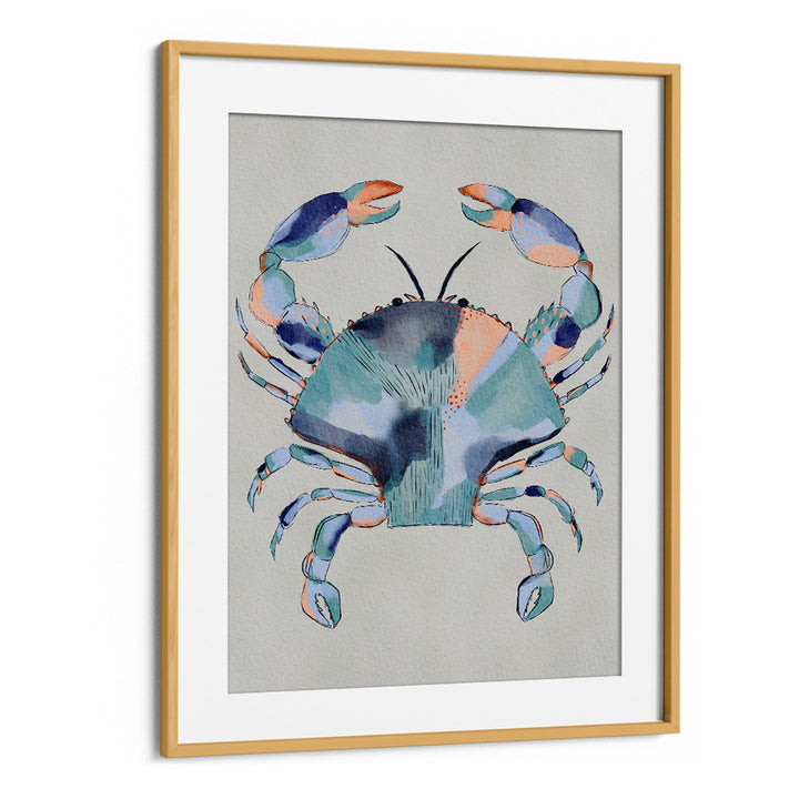 COASTAL BLUE CRAB PAINTING