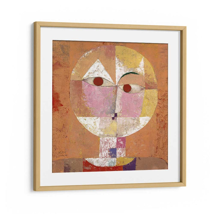 ENECIO (BALDGREIS) (1922) BY PAUL KLEE, PAUL KLEE PAINTINGS, ARTWORKS BY PAUL KLEE