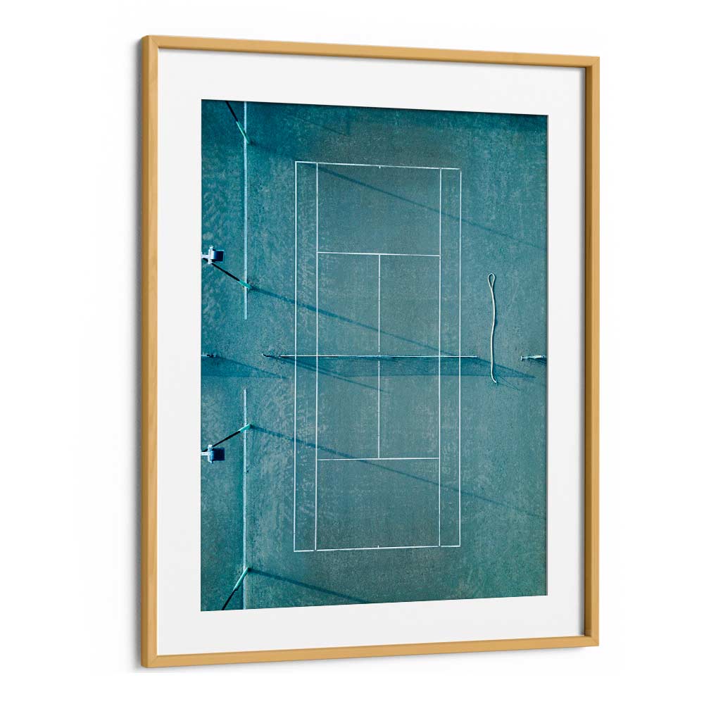 TENNIS COURT GREEN II , PHOTOGRAPHY PRINTS