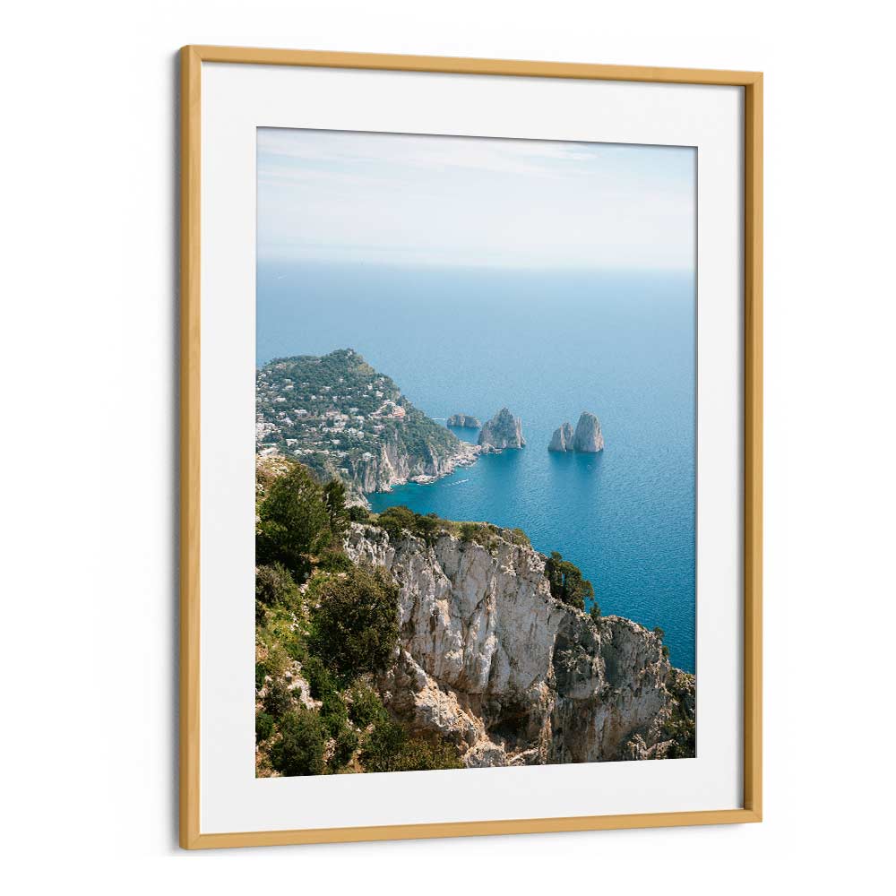 COAST OF CAPRI ITALY BY RAISA ZWART , LANDSCAPE PHOTO PRINTS