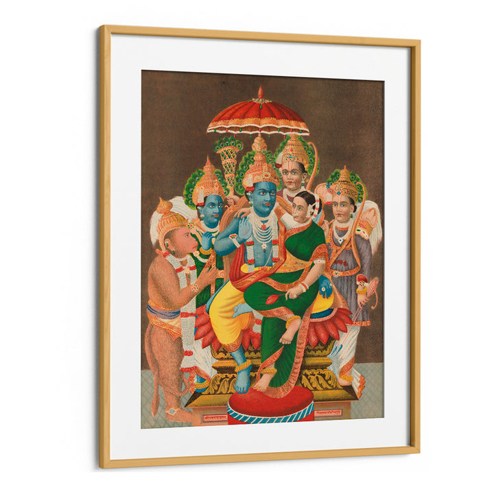 RAM PANCHAYATAN , INDIAN ART PAINTINGS
