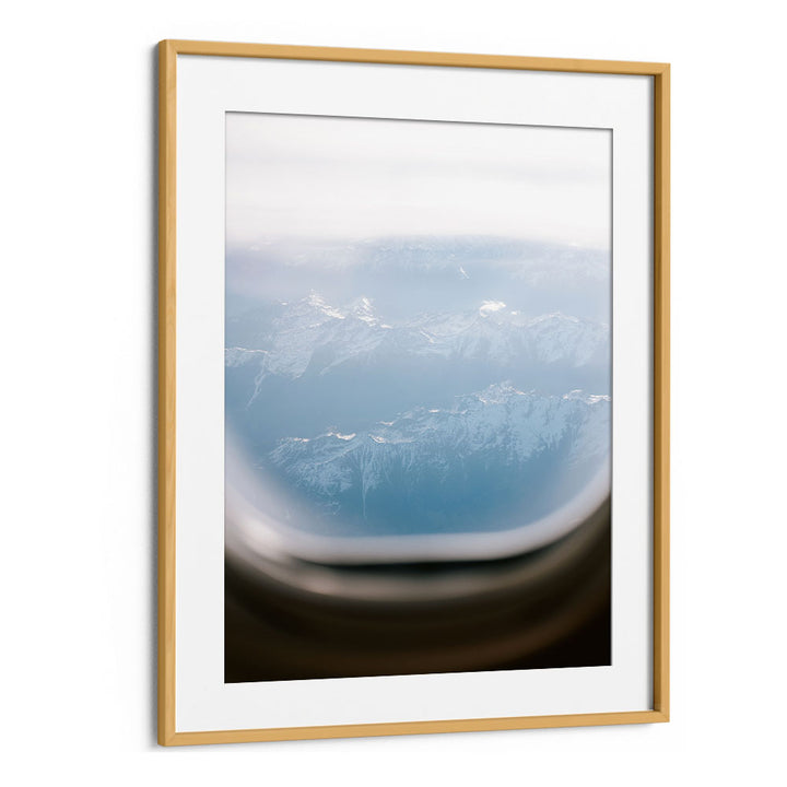 PLANE WINDOW VIEW II BY RAISA ZWART , LANDSCAPE PHOTO PRINTS