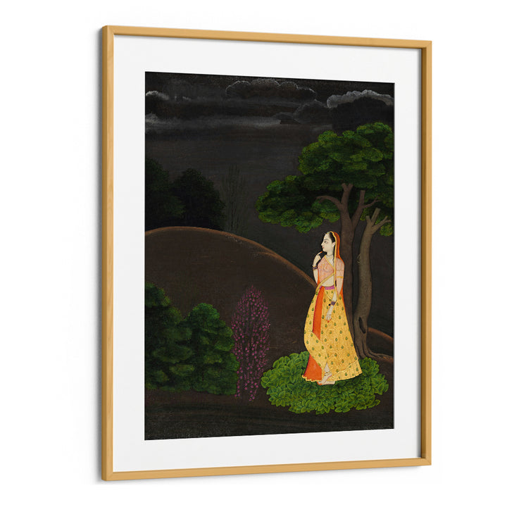 ABHISĀRIKĀ , INDIAN ART PAINTINGS