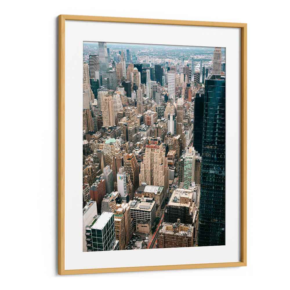 NEW YORK CITY FROM ABOVE BY RAISA ZWART , LANDSCAPE PHOTO PRINTS