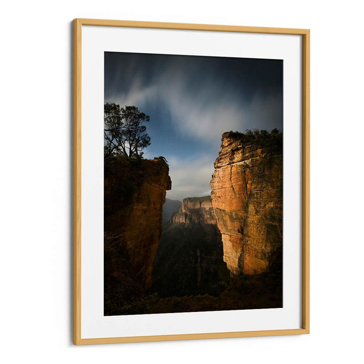 MOONLIGHT OVER BLUE MOUNTAINS BY YAN ZHANG , LANDSCAPE PHOTO PRINTS