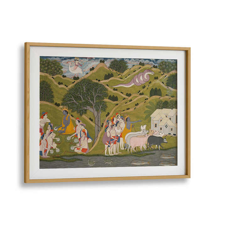 KALIYA , INDIAN ART PAINTINGS