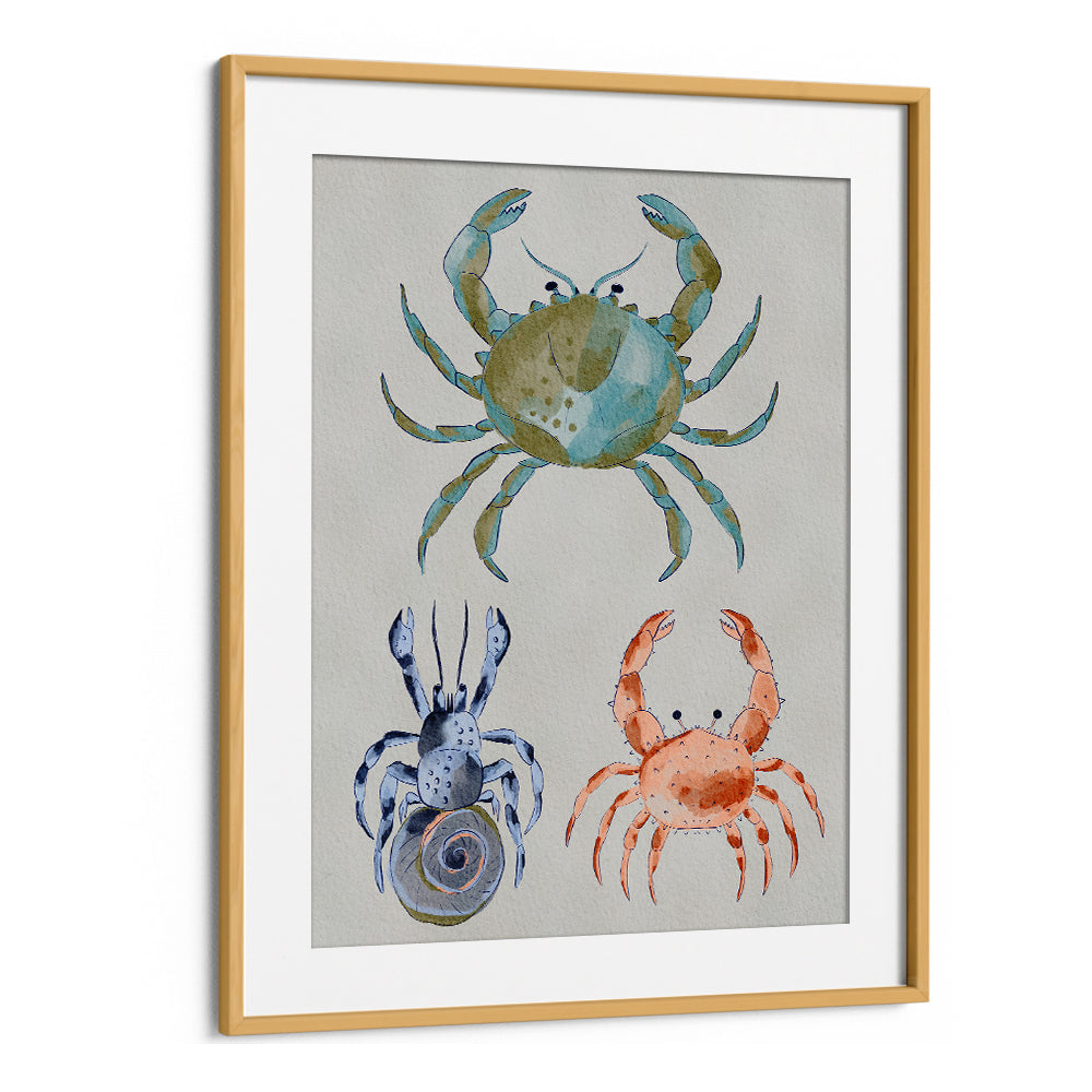 OCEAN CRABS WATERCOLOR