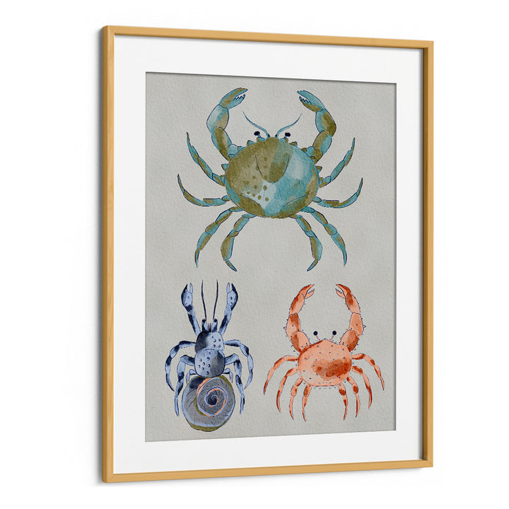 OCEAN CRABS WATERCOLOR