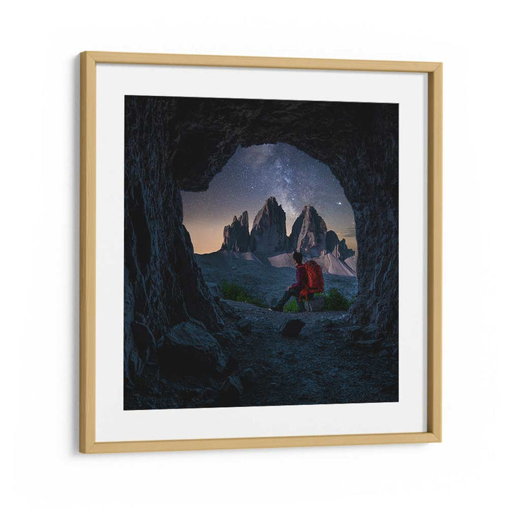 THE NIGHT OF THREE PEAKS , LANDSCAPE PHOTO PRINTS