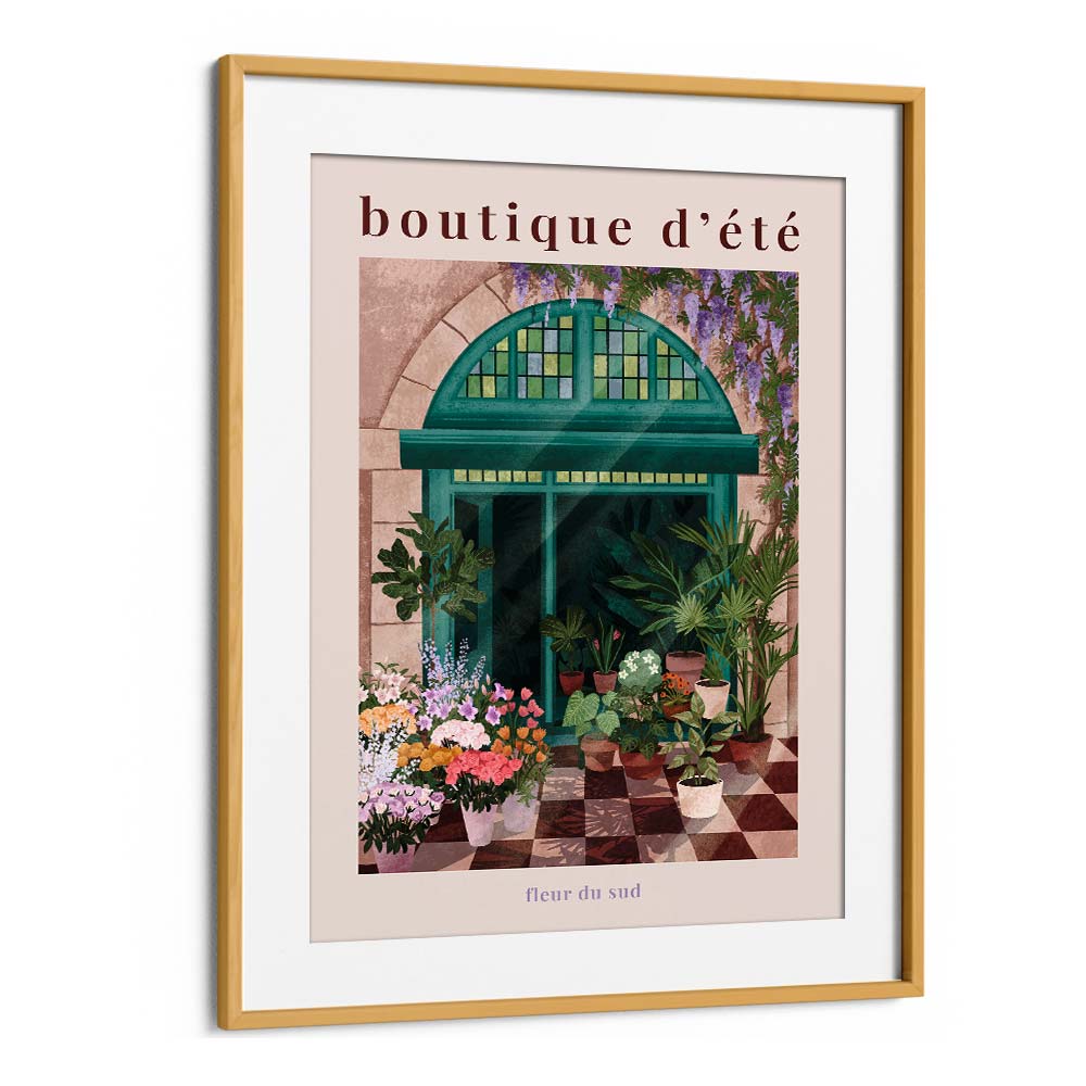 FRENCH FLOWERSHOP POSTER BY GOED BLAUW, ART PRINTS