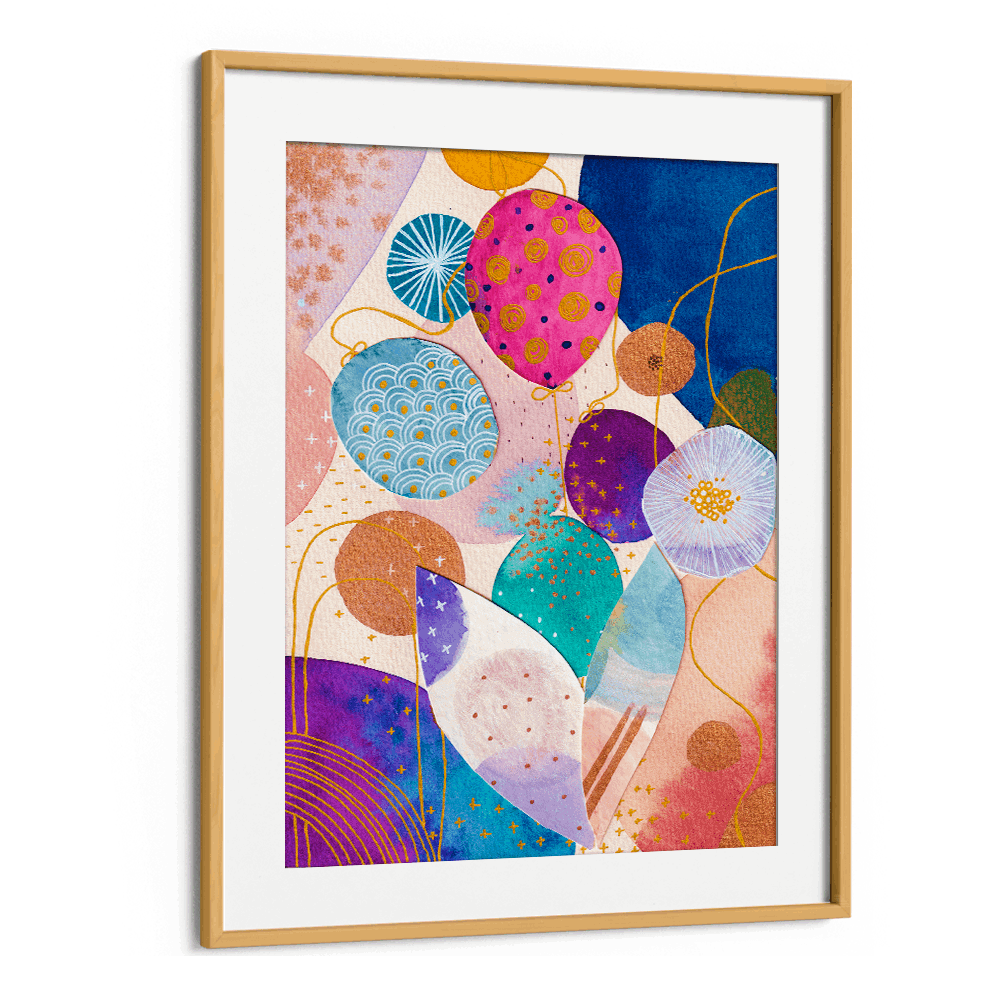 BALLOONS FOR NINO , ABSTRACT PAINTINGS