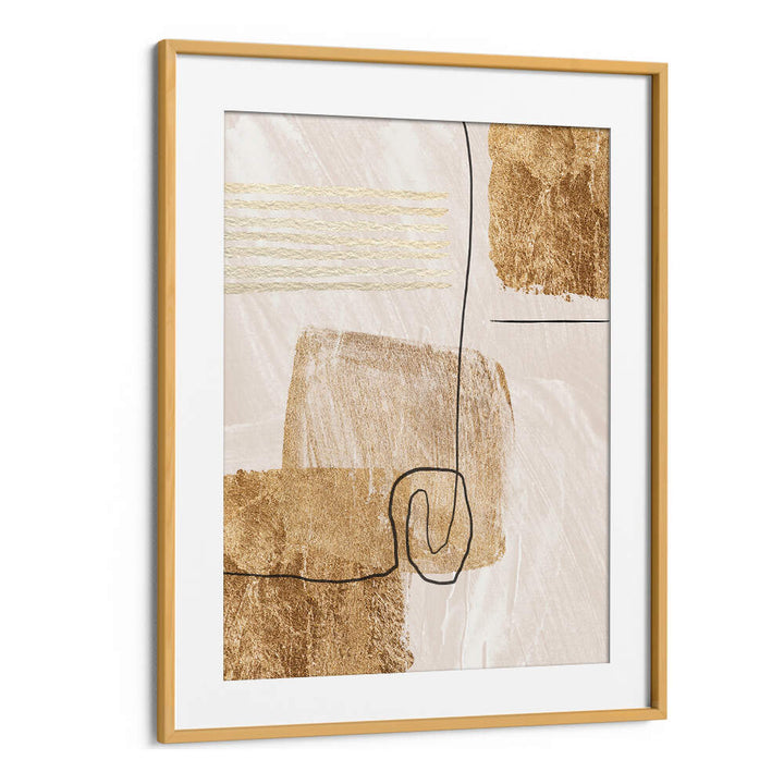 AESTHETIC GOLD I , ABSTRACT PAINTINGS