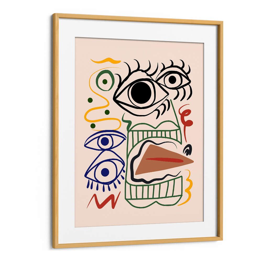 LINE ART BIZARRE TOTEM