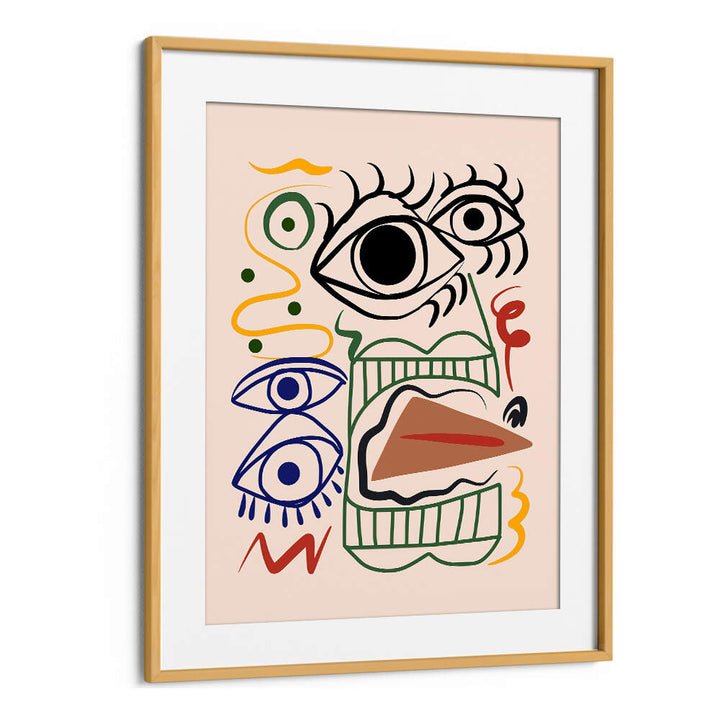 LINE ART BIZARRE TOTEM