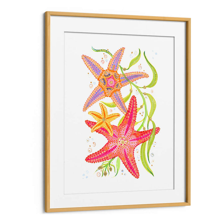 THREE STARFISH , BEACH PAINTINGS